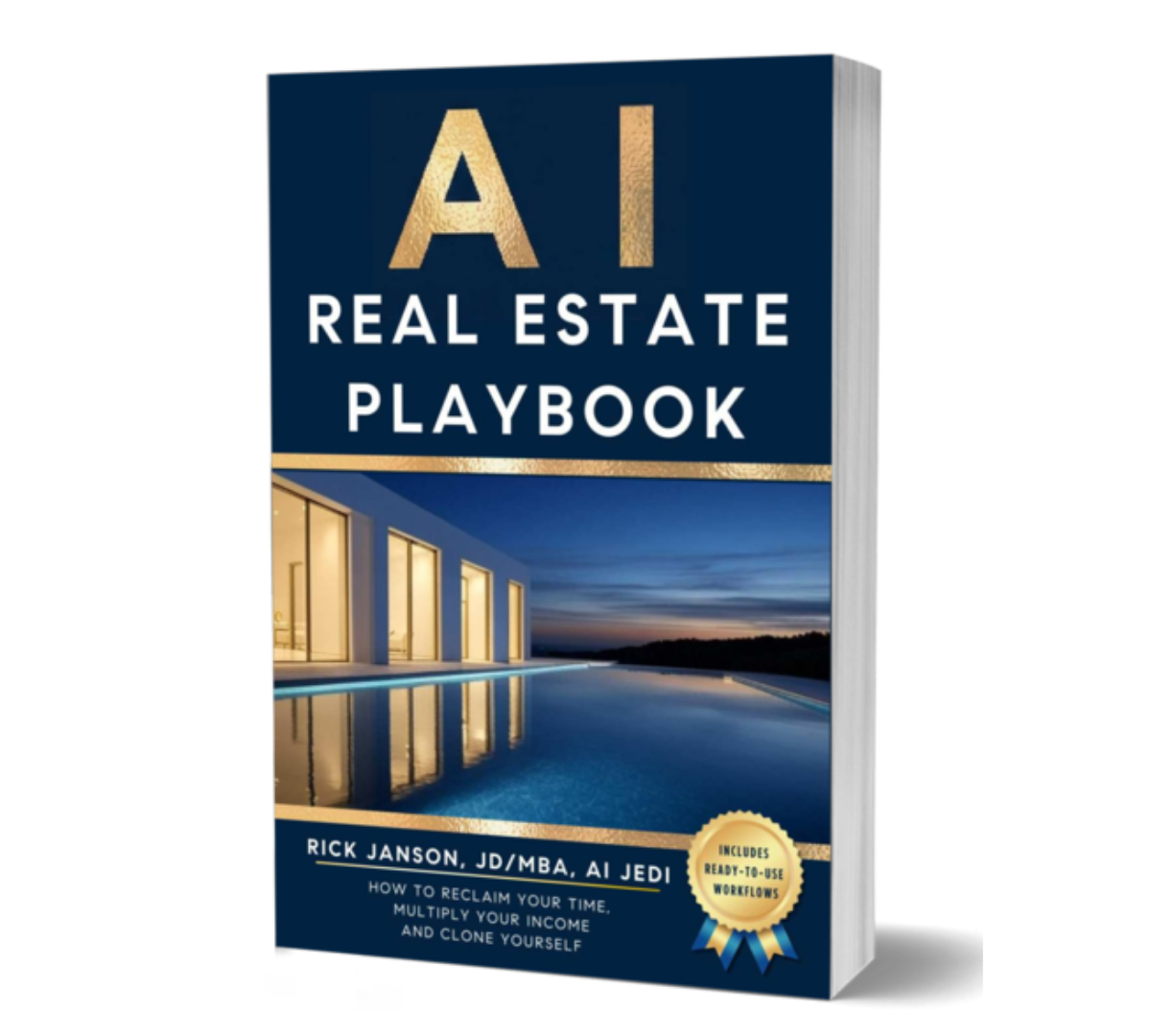 AI Real Estate Playbook by Rick Janson - book cover