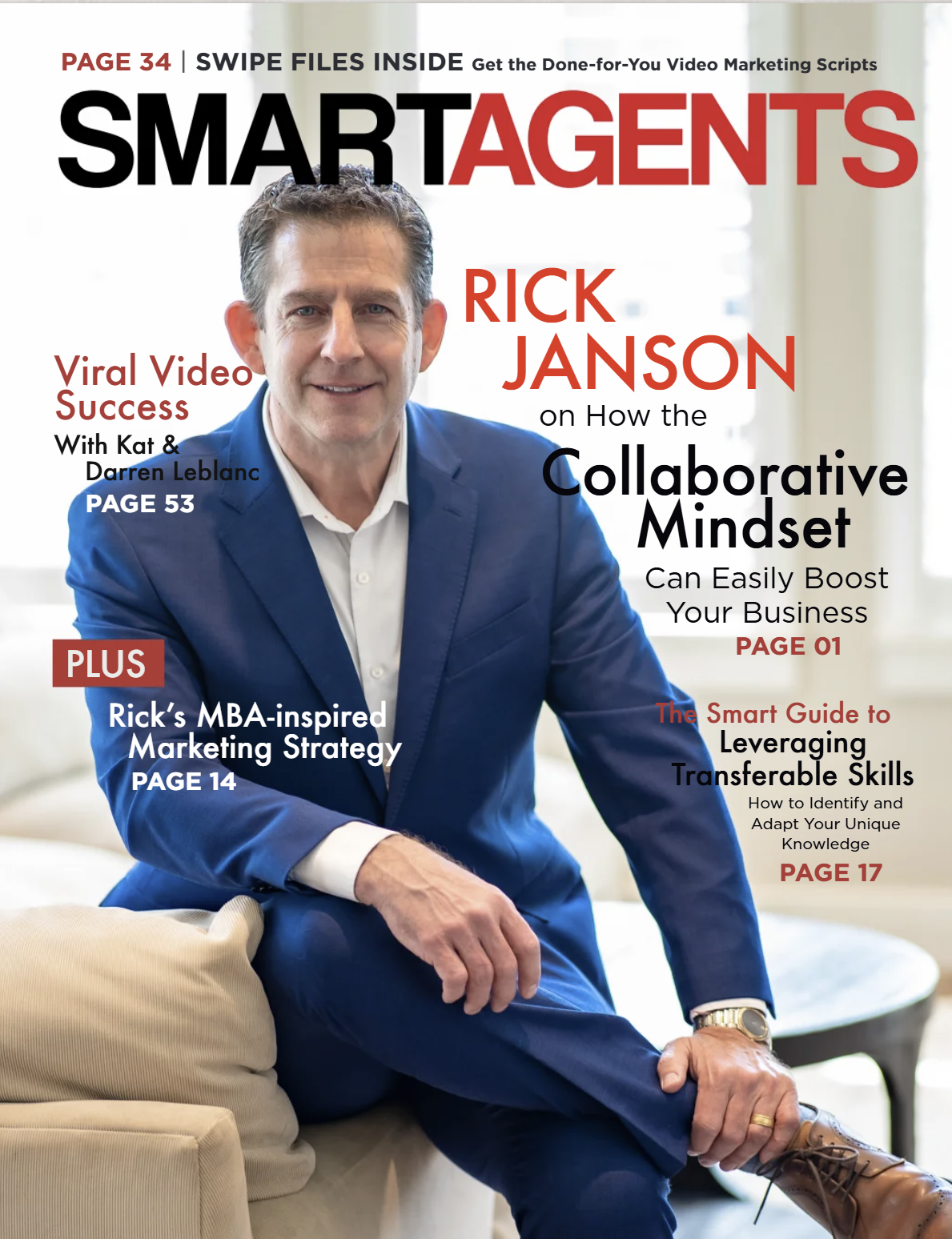 Cover Feature - Smart Agents Magazine (Premier Issue) - cover