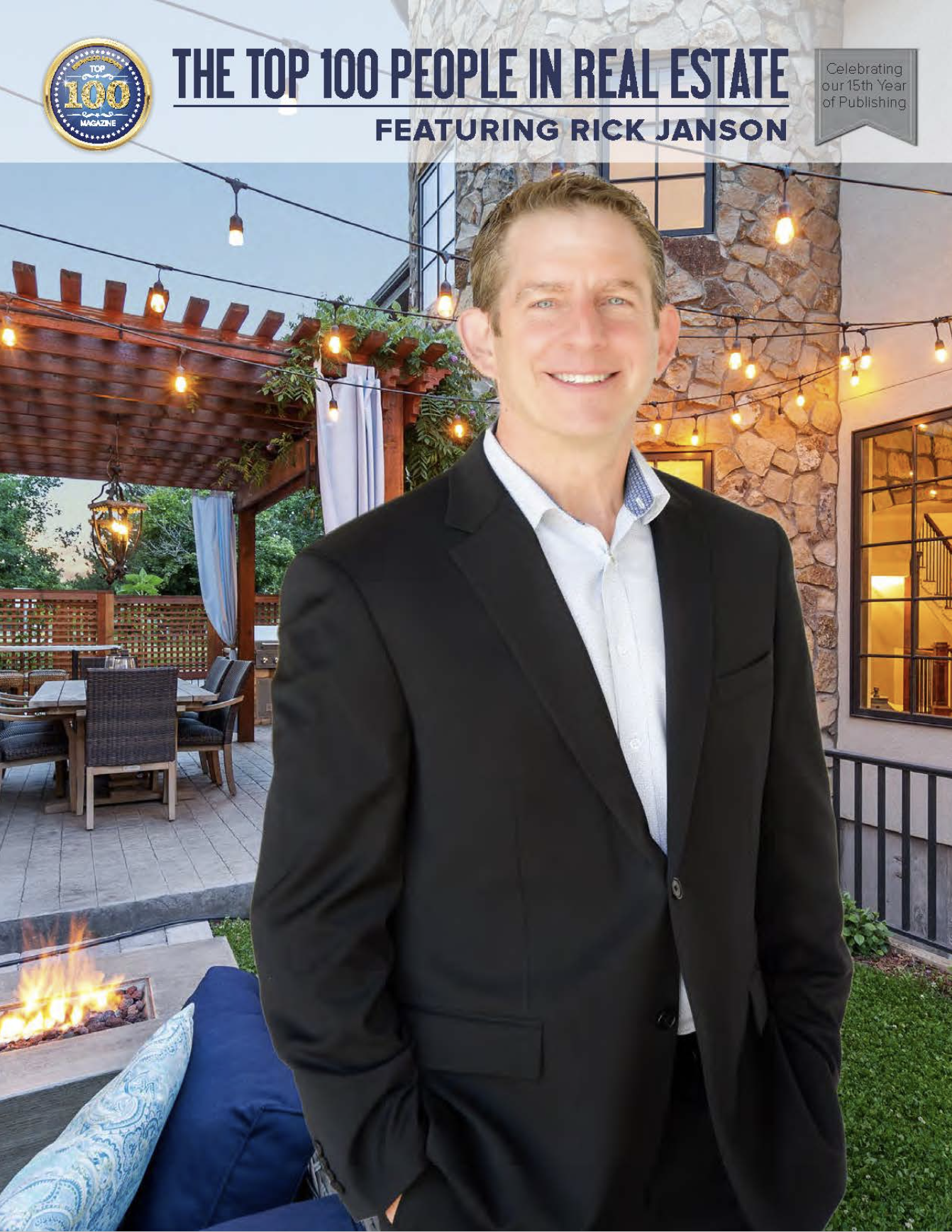 Cover Feature - Top 100 People in Real Estate Magazine - cover