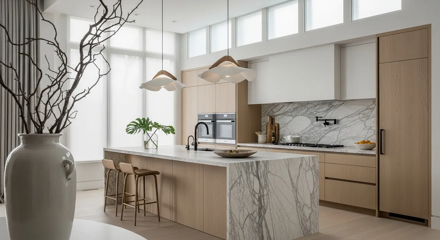 Matterport-style interior view representing 3D scanning of a Denver luxury residence